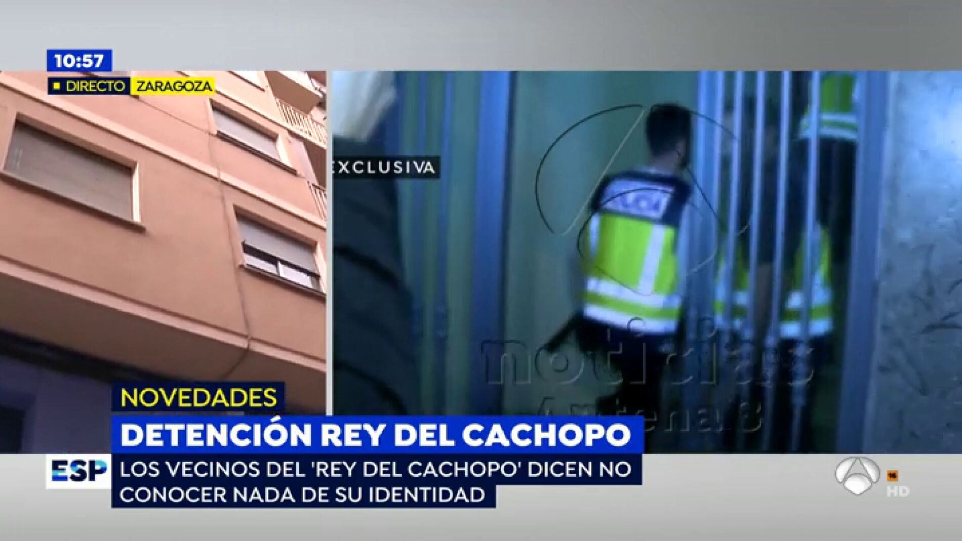 La compa&ntilde;era de piso del 'rey del cachopo' le amenaz&oacute; con denunciarle por su actitud agresiva sin saber que la Polic&iacute;a estaba busc&aacute;ndole