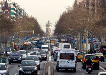 Tráfico en Barcelona