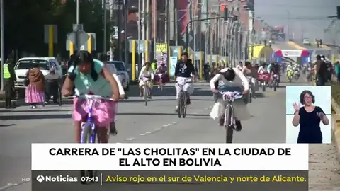 375 mujeres participan la V Carrera de 'Las Cholitas' en Bolivia 375 mujeres participan la V Carrera de 'Las Cholitas' en Bolivia