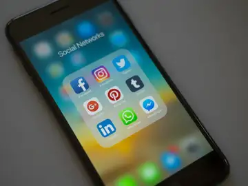 Aplicaciones en un iPhone Aplicaciones en un iPhone