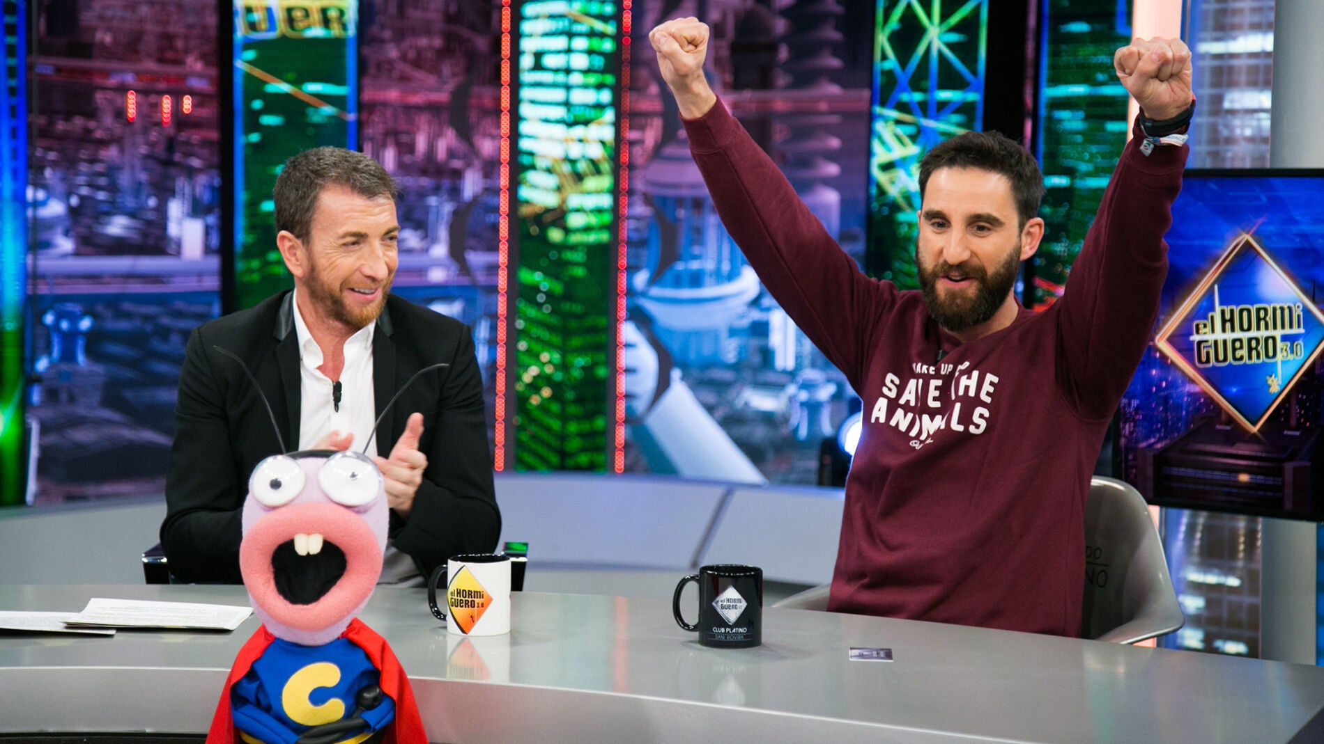 Trancas, Barrancas y Dani Rovira forman "el s&uacute;pergrupo" de 'El Hormiguero 3.0'