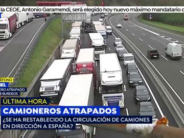 Camionero atrapado en la frontera: "Los piquetes nos amenazan con quemar nuestros camiones"