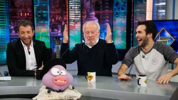 El 'pique' entre Ricardo Gómez, Juan Echanove y Pablo Motos nada más entrar en 'El Hormiguero 3.0'