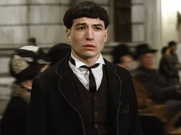Credence, Ezra Miller, en 'Animales Fantásticos' Credence, Ezra Miller, en 'Animales Fantásticos'