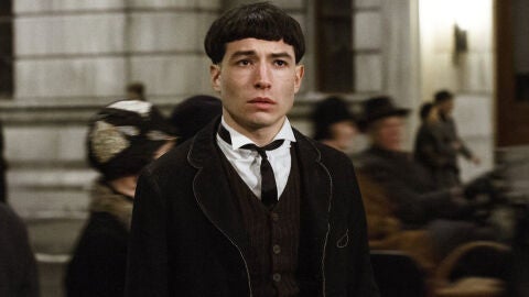 Credence, Ezra Miller, en 'Animales Fantásticos'