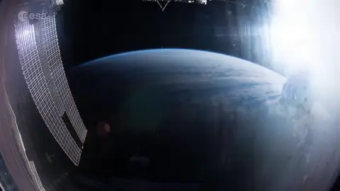 Espectacular 'timelapse' filmado por un astronauta en órbita alrededor del mundo Espectacular 'timelapse' filmado por un astronauta en órbita alrededor del mundo