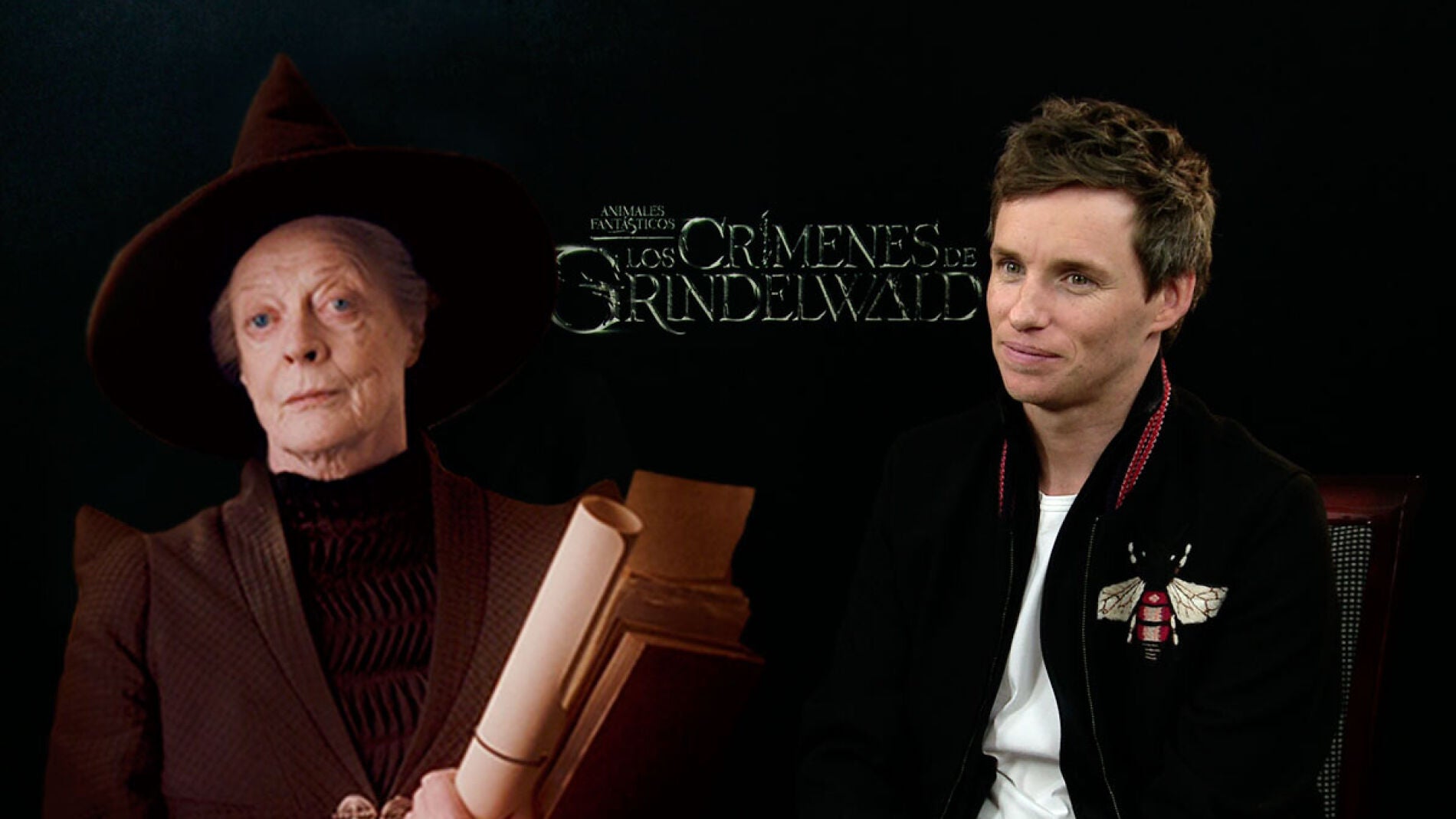 Eddie Redmayne habla de la presencia de McGonagall