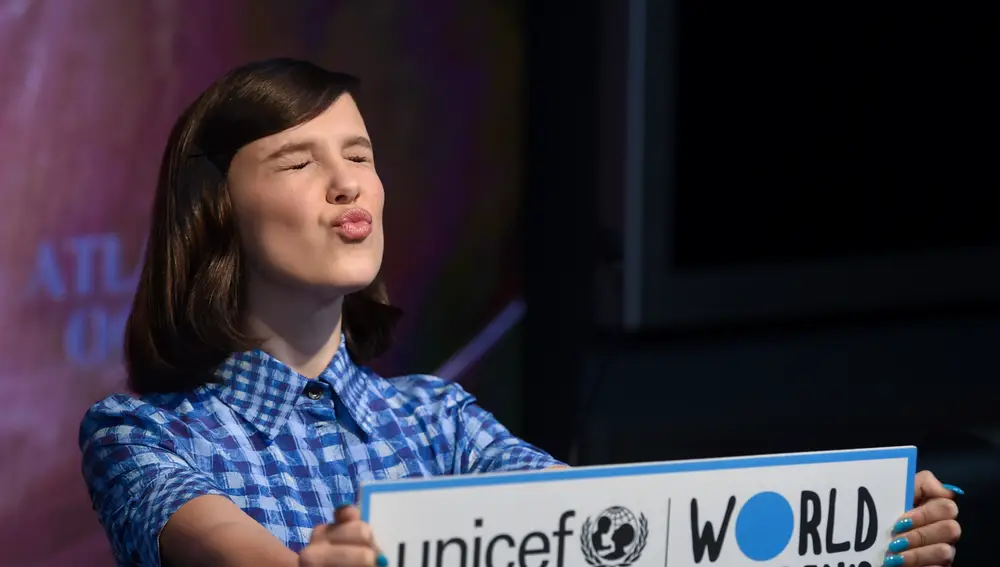 Millie Bobby Brown, la embajadora más joven de UNICEF