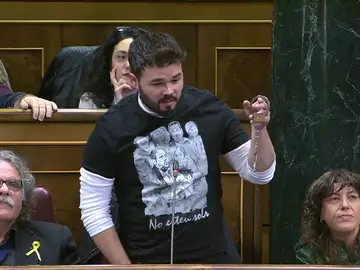 Las intervenciones de Rufián que sacan de sus casillas a sus oponentes Las intervenciones de Rufián que sacan de sus casillas a sus oponentes