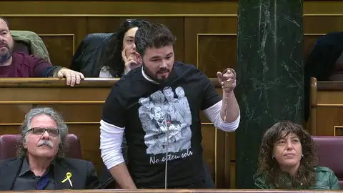 Las intervenciones de Rufián que sacan de sus casillas a sus oponentes Las intervenciones de Rufián que sacan de sus casillas a sus oponentes