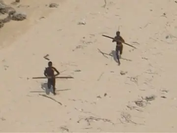 Aborígenes en Sentinel del Norte Aborígenes en Sentinel del Norte