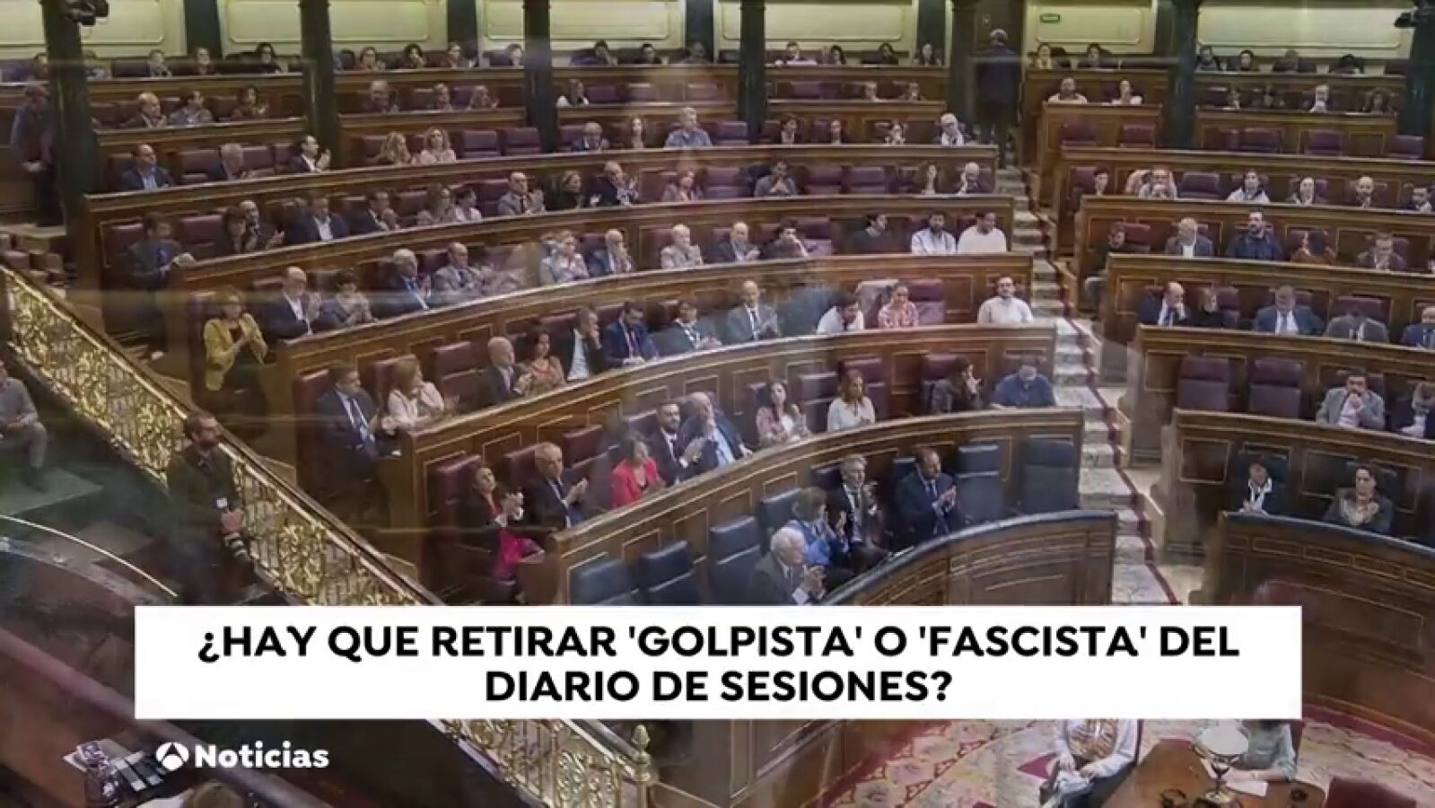 La tensión en el Congreso obliga a la presidenta a borrar expresiones del diario