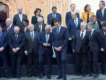 El presidente del Gobierno, Pedro Sánchez, ha recibido al primer ministro portugués, Antonio Costa El presidente del Gobierno, Pedro Sánchez, ha recibido al primer ministro portugués, Antonio Costa