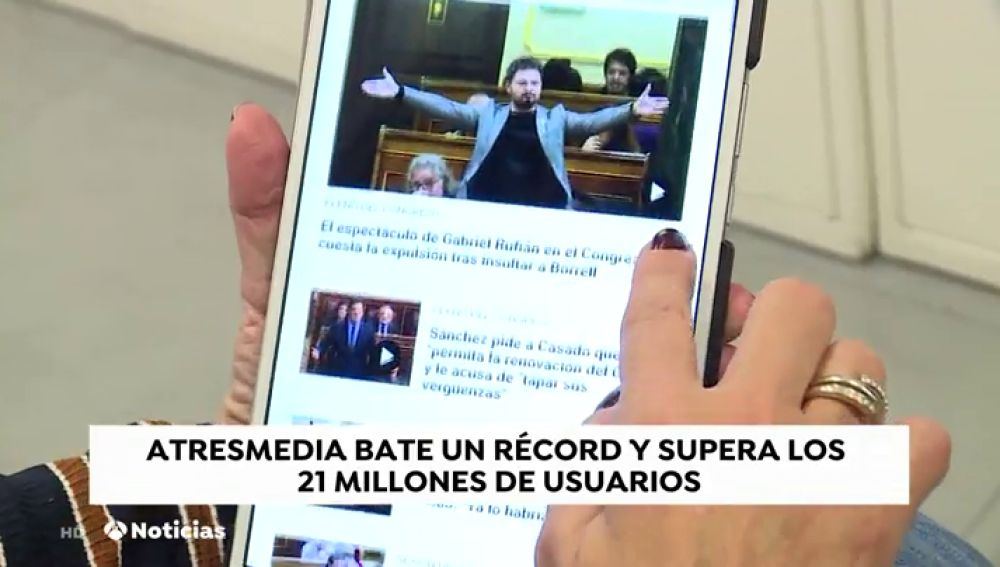 Las webs de Atresmedia consiguen su mejor dato histórico con 21 millones de usuarios únicos