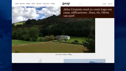 Gwyneth Paltrow recomienda una aldea de Lugo como regalo de Navidad Gwyneth Paltrow recomienda una aldea de Lugo como regalo de Navidad