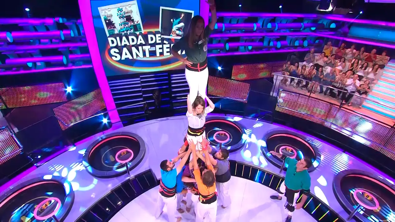 VIDEO: El castell de '¡Ahora Caigo!'