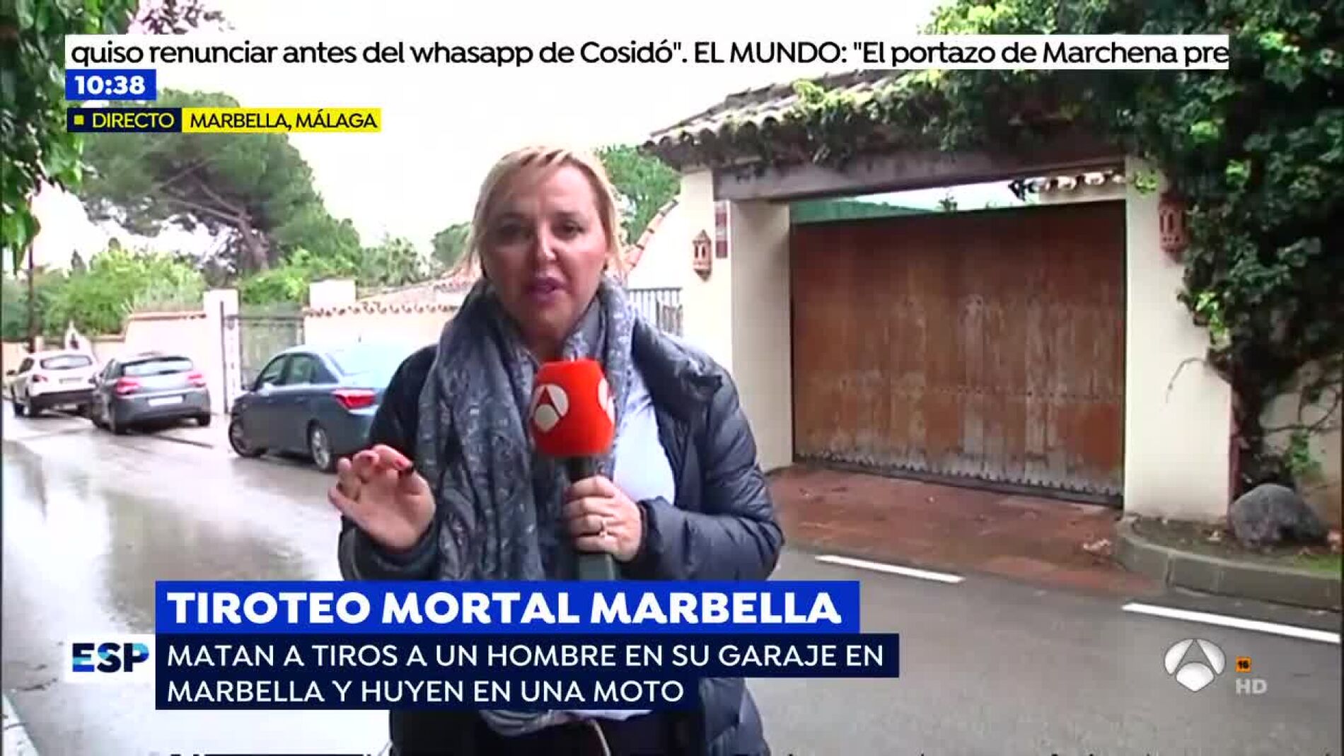 Tiroteo en Marbella