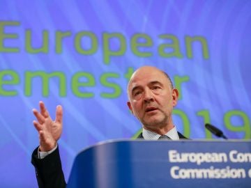 El comisario europeo de Asuntos Económicos, Pierre Moscovici
