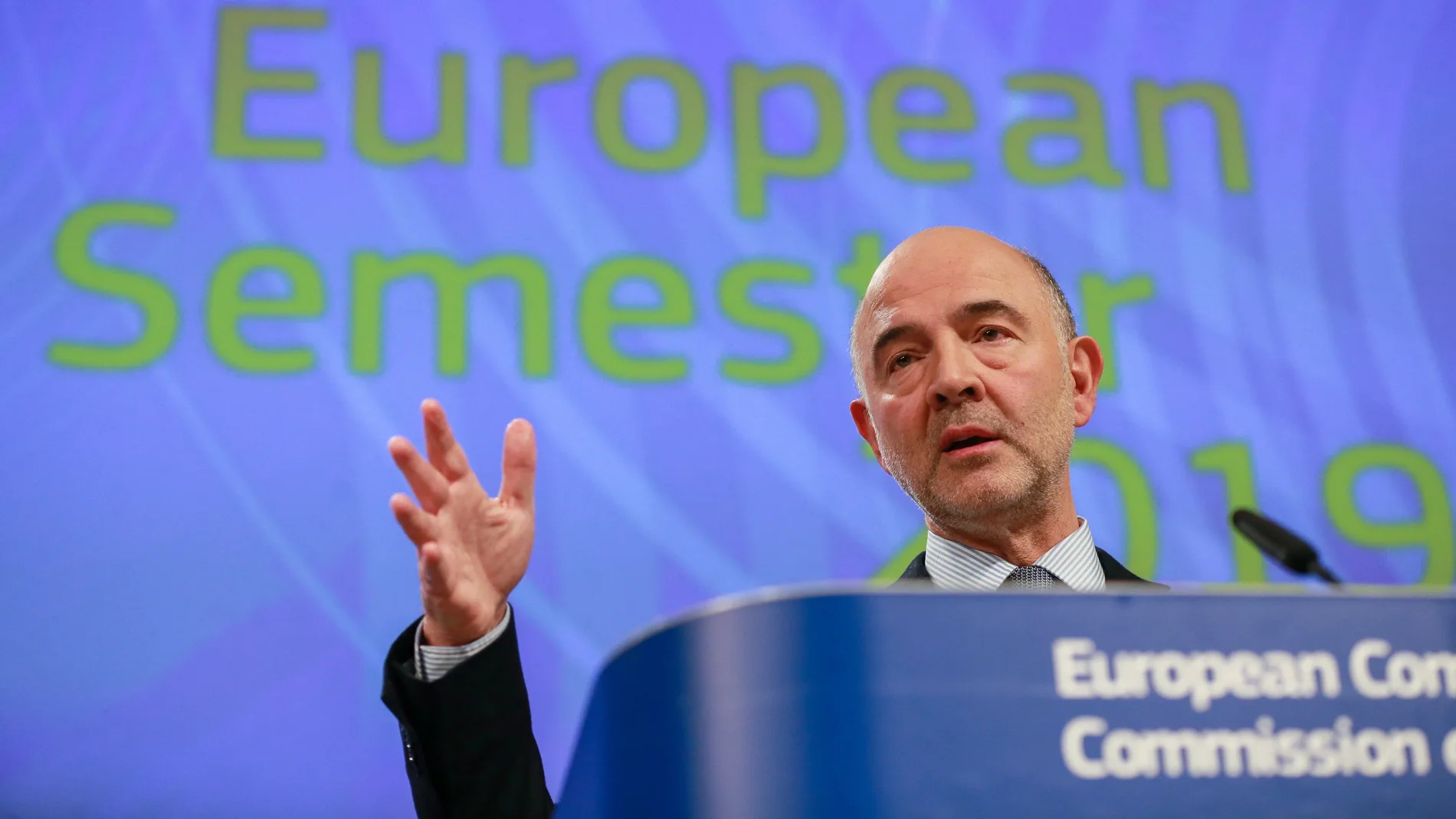 El comisario europeo de Asuntos Económicos, Pierre Moscovici El comisario europeo de Asuntos Económicos, Pierre Moscovici