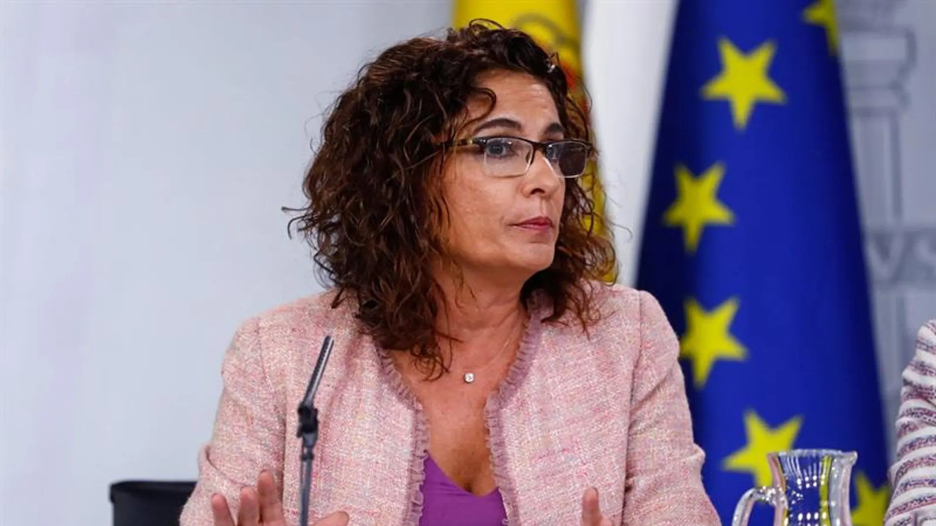 La ministra de Hacienda, María Jesús Montero La ministra de Hacienda, María Jesús Montero