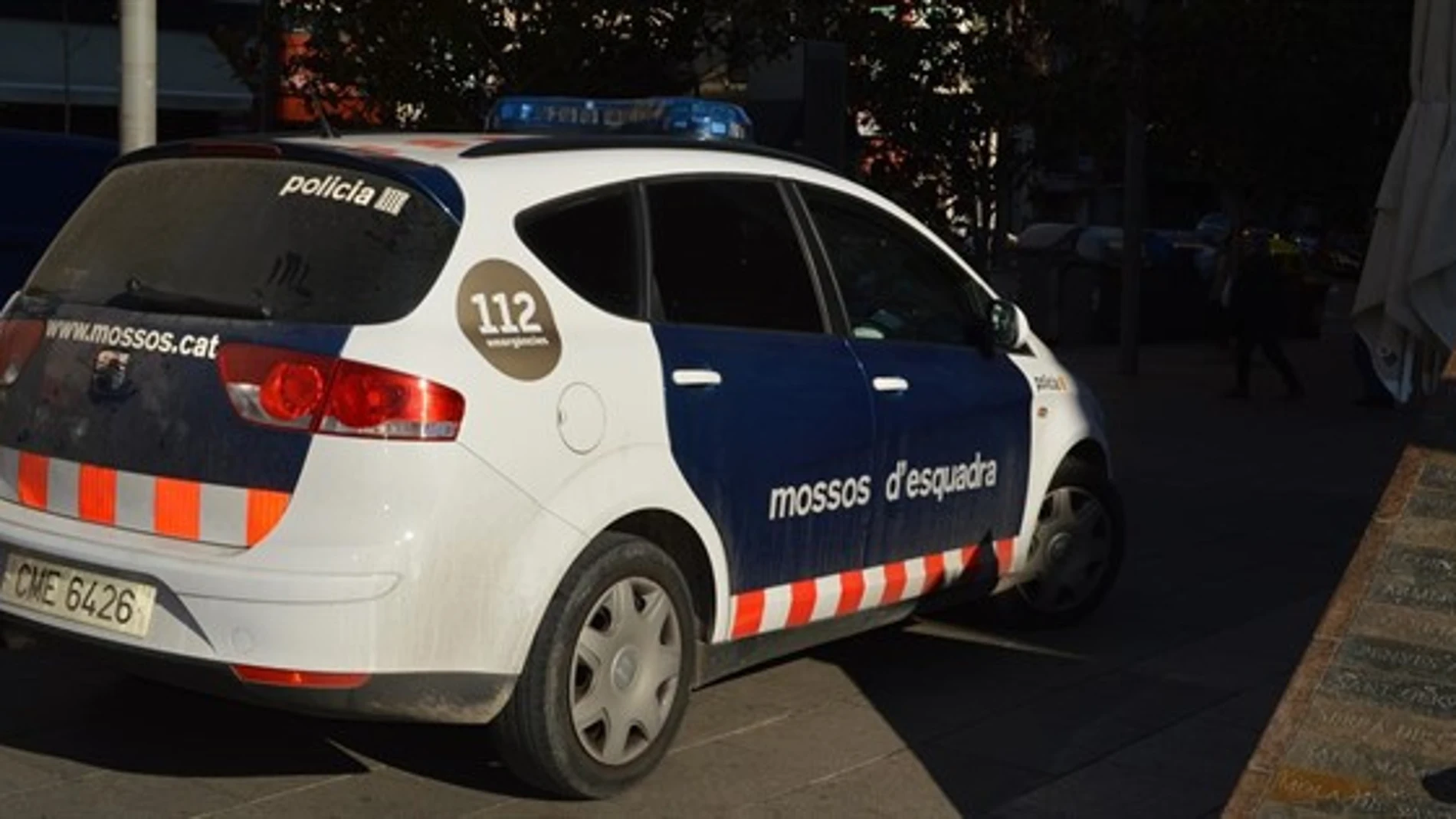 Imagen de un coche de los Mossos d'Esquadra Imagen de un coche de los Mossos d'Esquadra