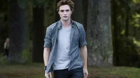 Robert Pattinson en 'Crepúsculo' Robert Pattinson en 'Crepúsculo'
