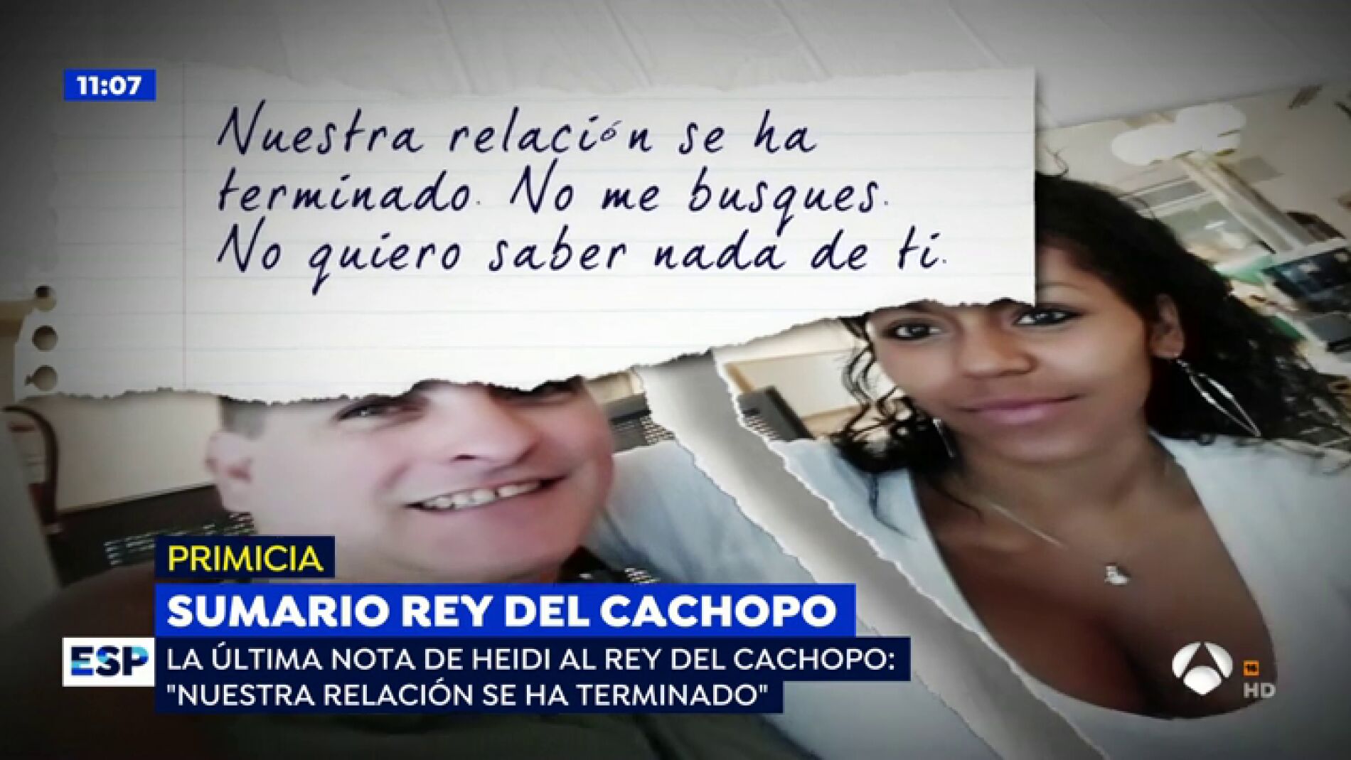 La nota de despedida de la novia del 'rey del cachopo' antes de ser descuartizada