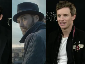 Theseus, Dumbledore y Newt en 'Animales Fantásticos 2' Theseus, Dumbledore y Newt en 'Animales Fantásticos 2'