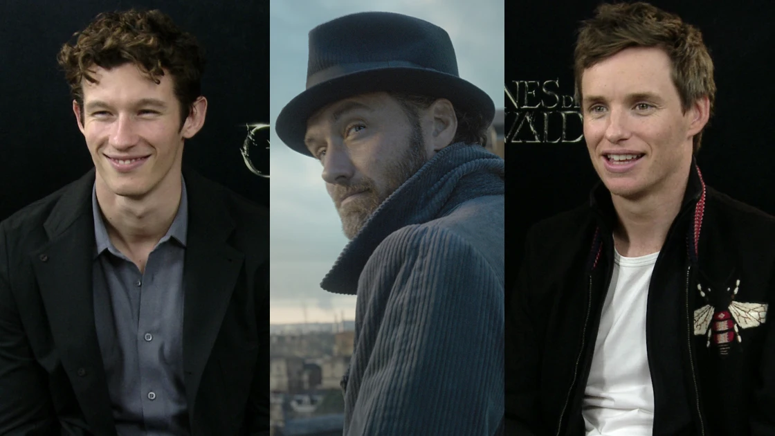 Theseus, Dumbledore y Newt en 'Animales Fantásticos 2'