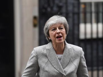 La primera ministra británica, Theresa May