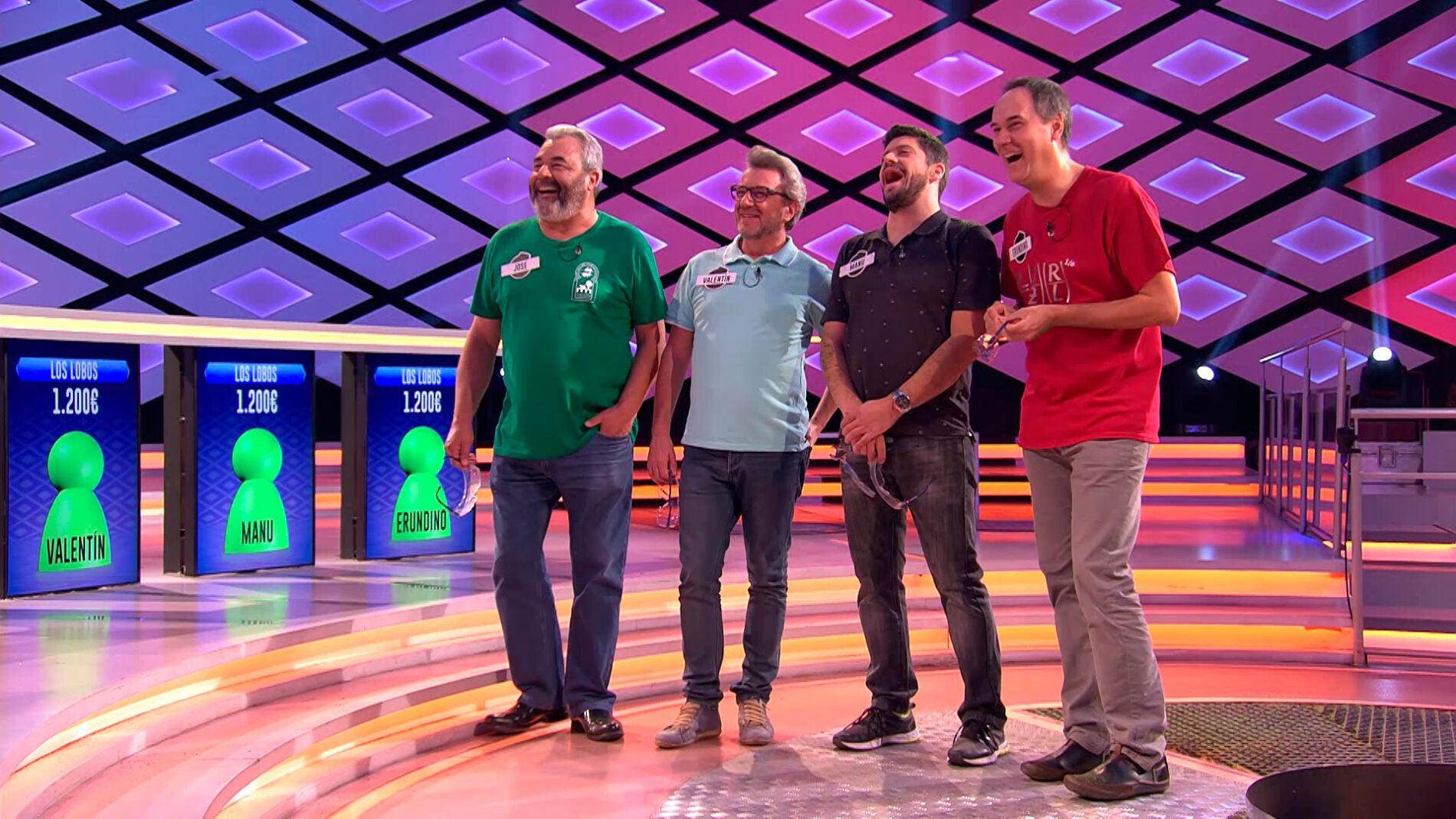 Momento in&eacute;dito de los rivales de 'Los Lobos' en '&iexcl;Boom!': "Su padre prefiere que ganen ellos"