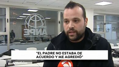 Un profesor agredido por el padre de una alumna: 