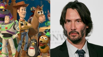 'Toy Story 4' y Keanu Reeves 'Toy Story 4' y Keanu Reeves