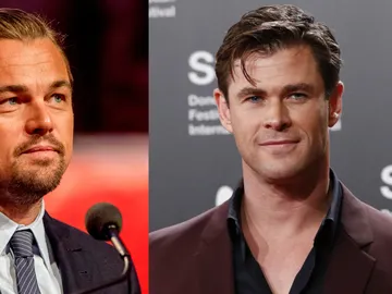 Leonardo DiCaprio y Chris Hemsworth. Leonardo DiCaprio y Chris Hemsworth.