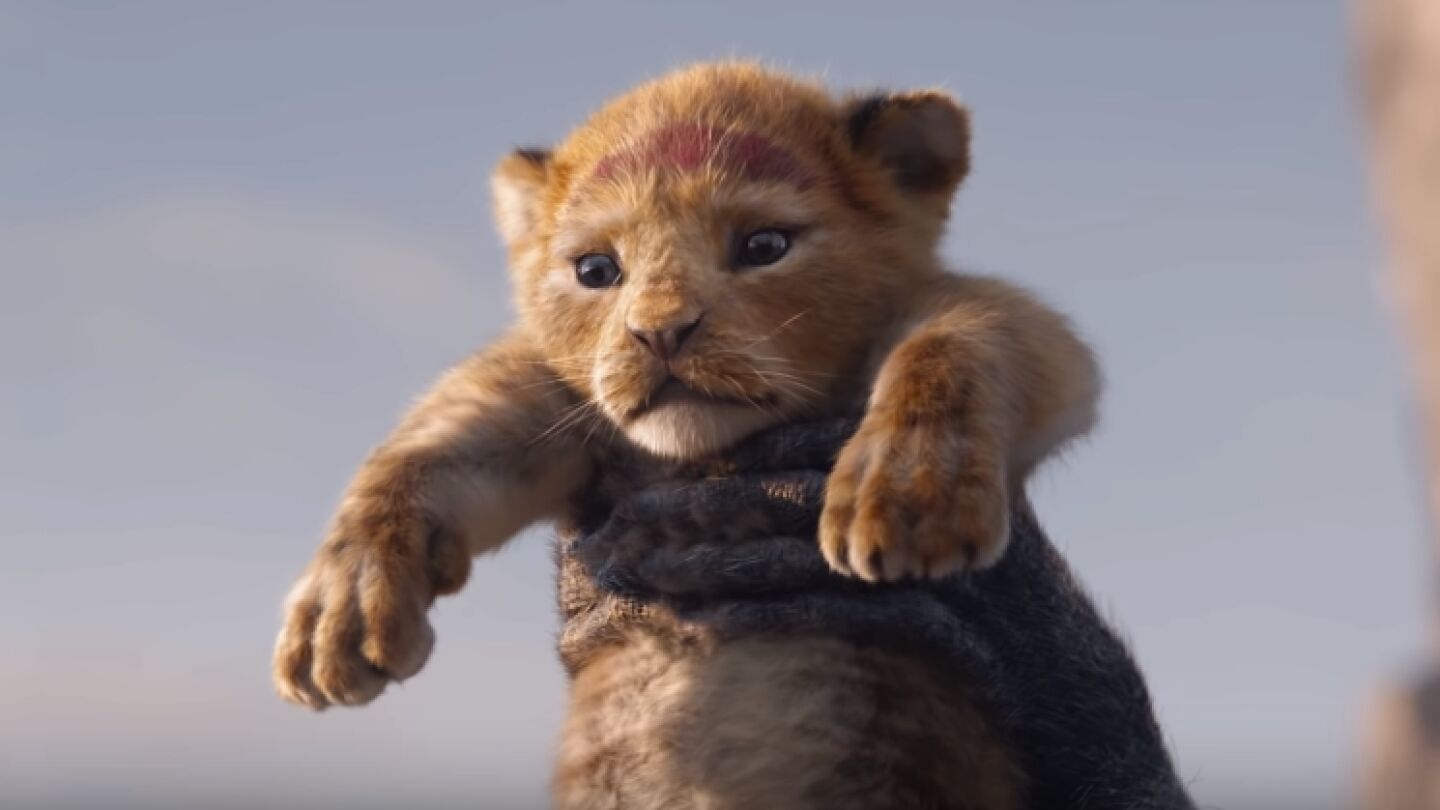 Simba en 'El Rey León'