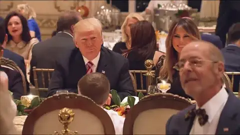 Trump celebra Acción de Gracias en Mar-a-Lago Trump celebra Acción de Gracias en Mar-a-Lago