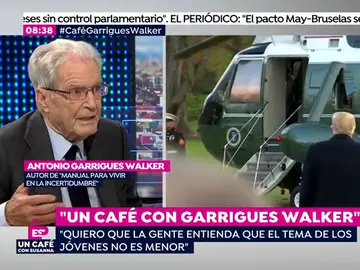 Garrigues Walker presenta su nuevo libro 'Manual para vivir en la era de la incertidumbre': "Los jóvenes empiezan a pensar que la democracia no es el mejor sistema" Garrigues Walker presenta su nuevo libro 'Manual para vivir en la era de la incertidumbre': "Los jóvenes empiezan a pensar que la democracia no es el mejor sistema"