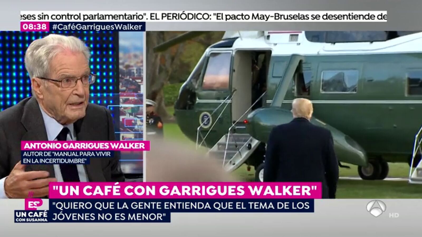Garrigues Walker presenta su nuevo libro 'Manual para vivir en la era de la incertidumbre': 
