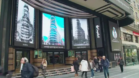 Los teatros dan la bienvenida a la nueva Gran Vía de Madrid Los teatros dan la bienvenida a la nueva Gran Vía de Madrid