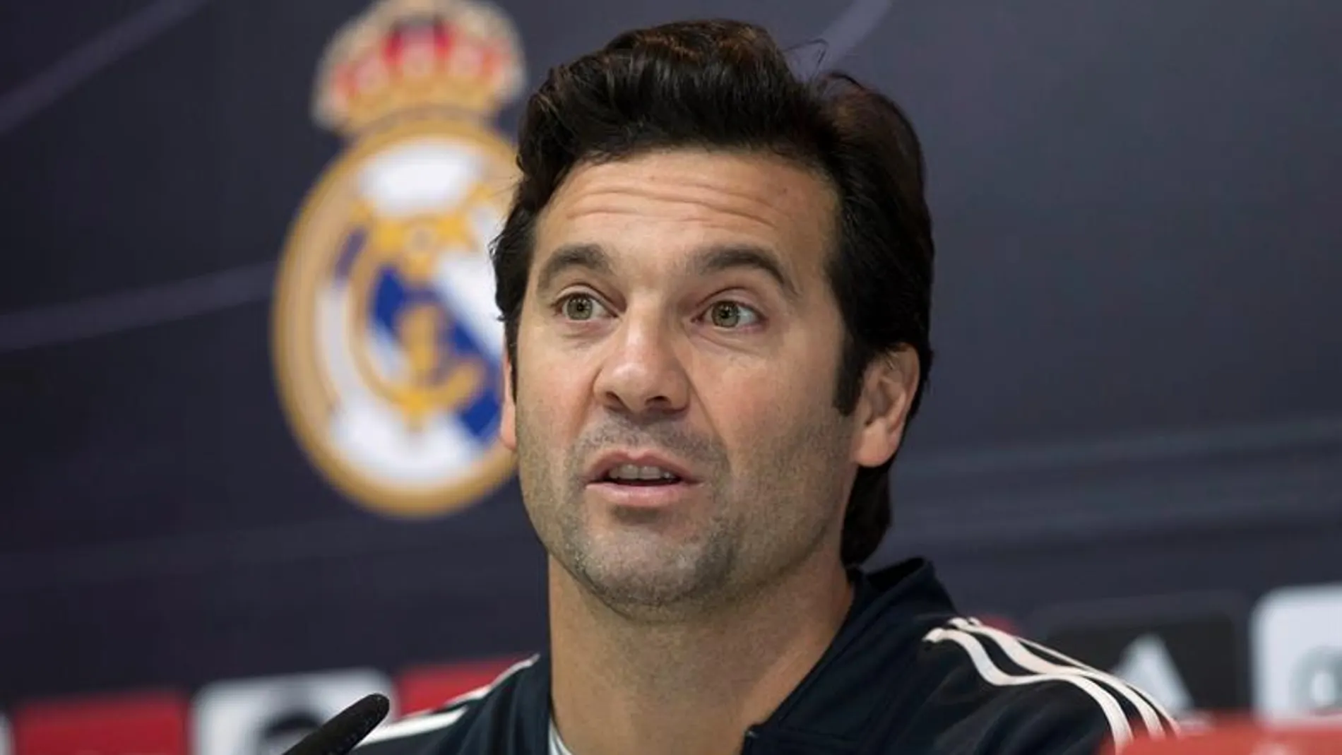 Santiago Solari, en rueda de prensa Santiago Solari, en rueda de prensa