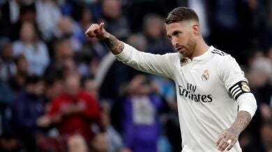 Sergio Ramos sufre una lesión de grado I en el sóleo izquierdo