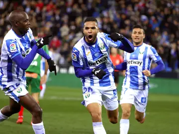 En-Nesyri celebra su gol contra el Alavés En-Nesyri celebra su gol contra el Alavés