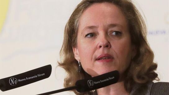 La ministra de Econom&iacute;a, Nadia Calvi&ntilde;o