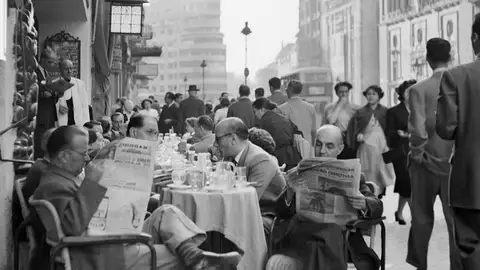 Así ha evolucionado la Gran Vía de Madrid Así ha evolucionado la Gran Vía de Madrid