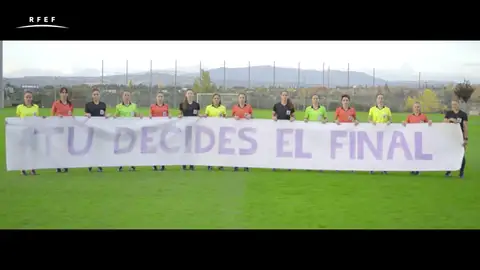 La RFEF lanza un vídeo para sumar fuerzas en la lucha contra la violencia de género La RFEF lanza un vídeo para sumar fuerzas en la lucha contra la violencia de género