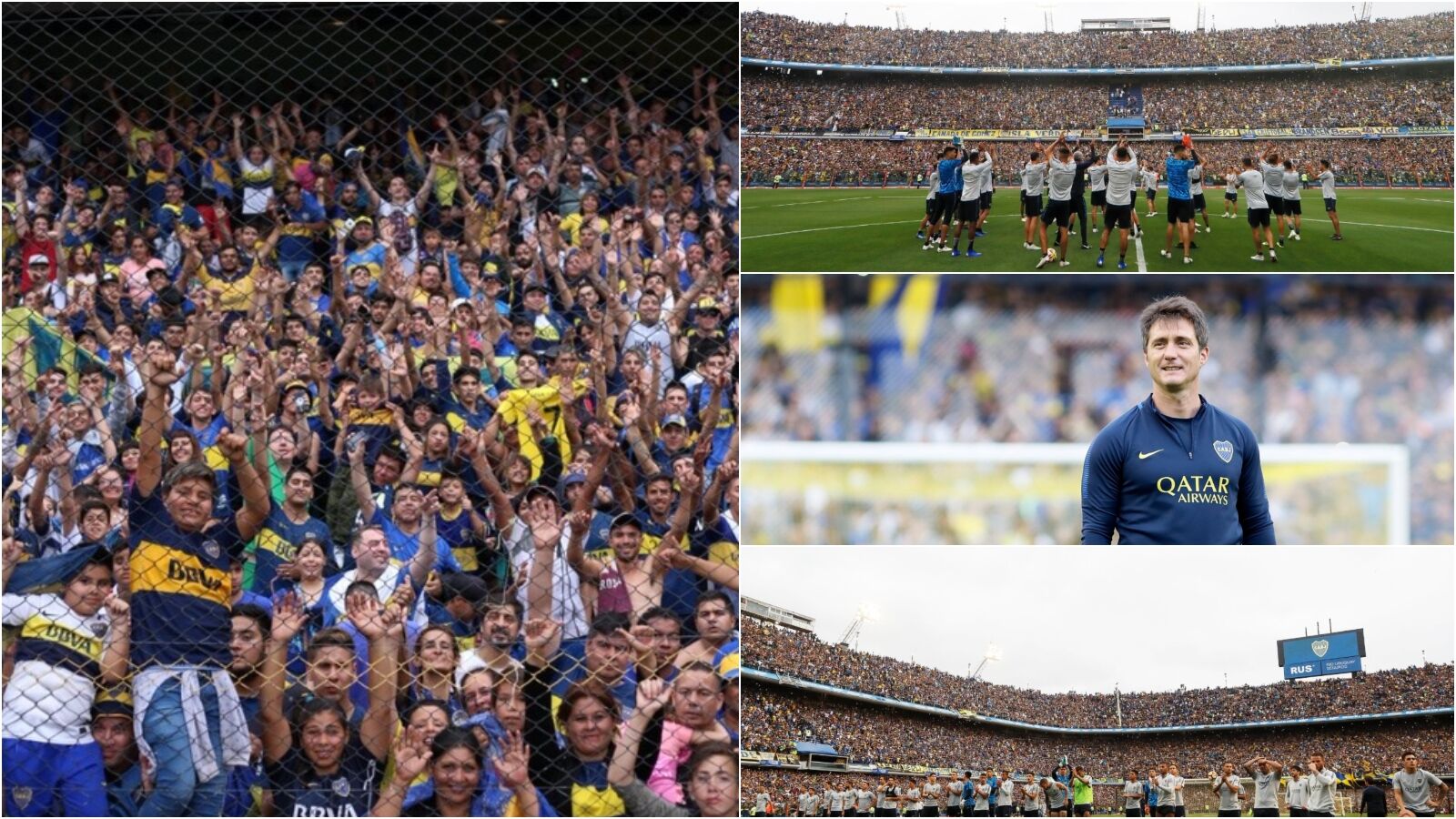 Locura total en La Bombonera: 50.000 aficionados para ver el entrenamiento de Boca a 48 horas de medirse a River