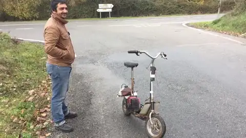 vídeo cuerpo texto Detenido por conducir un patinete de fabricación propia en Lugo vídeo cuerpo texto Detenido por conducir un patinete de fabricación propia en Lugo