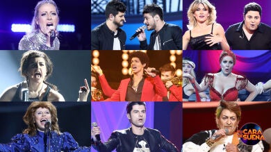 ¡Vota por la mejor actuación de la novena gala de 'Tu cara me suena'!