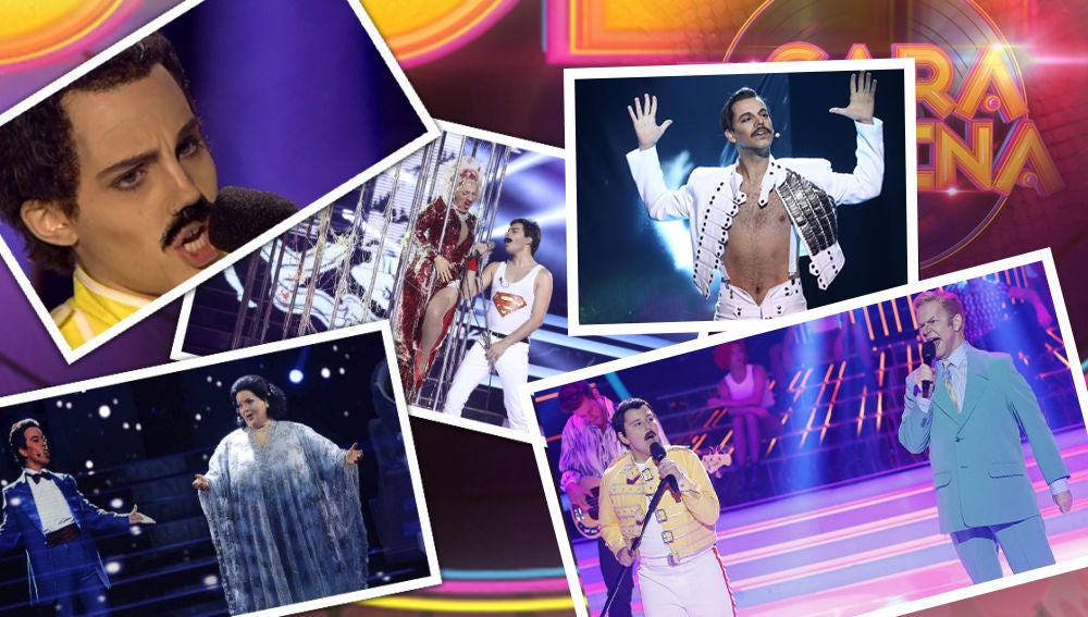 Todas las imitaciones de Freddie Mercury en 'Tu cara me suena'