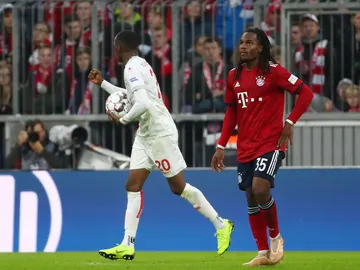 Dodi Lukebakio celebra uno de sus goles contra el Bayern Dodi Lukebakio celebra uno de sus goles contra el Bayern